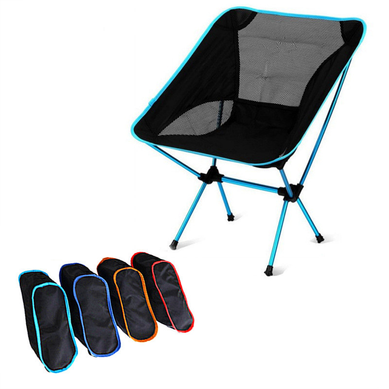 Portable Camping Beach Chair Lightweight Folding Fishing Outdoor camping Outdoor Ultra Light Picnic Seat Fishing Tools Chair