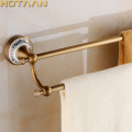 60cm Double Towel Bar With Ceramic Antique Bronze Finish/Towel Holder,Towel Rack,Bathroom Accessories Free Shipping 11598