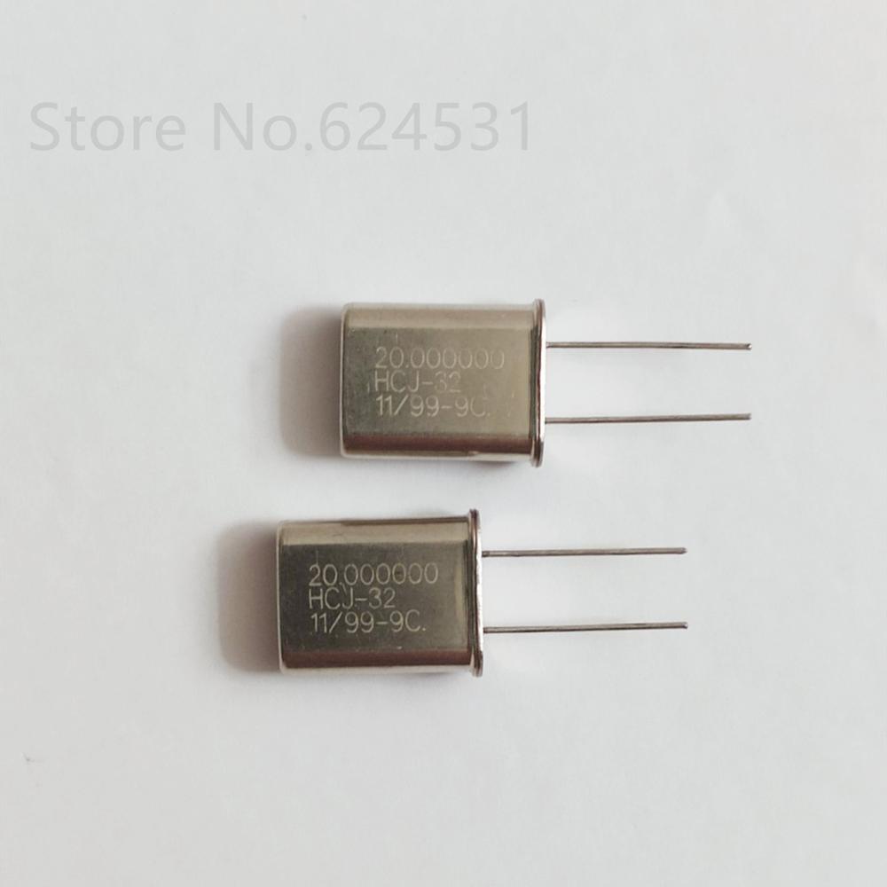 10pcs Crystal 20MHZ HC-49U 20.000MHZ 20M Passive Crystal Resonator