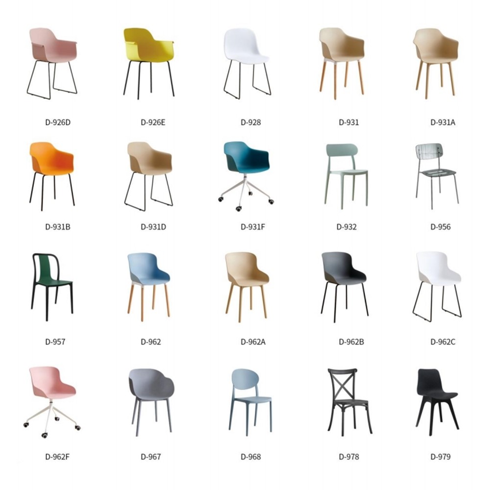 European plastic chairs9