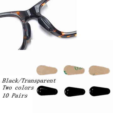 1 Pack/10 Pairs Eyeglass Nose Pads Foam Soft Self Adhesive Eyeglasses Nose Pads TJM9153