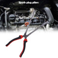Mainpoint Car Spark Plug Wire Removal Pliers Bend Head Valve Seal Ring Pulling Cylinder Cable Insulated Handles Clamp Tool #20