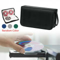 80 Sleeve CD DVD Blu Ray Disc Carry Case Holder Bag Wallet Storage Ring Binder