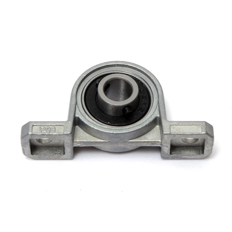 MTSPACE Zinc Alloy Diameter 8mm Bore Ball Bearing Pillow Block Mounted Support KP08 Machine Accessories 55x13x28mm