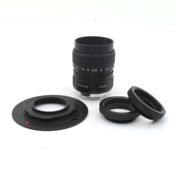 25mm f/1.4 Miniature SLR Lens for Olympus Panasonic Micro 4/3 E-P1 P3 G1 GF5 with c-m4/3 adapter ring free shipping+ 2xMacro