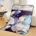 Personalized Blankets Custom Kuroko no basket Blankets for Beds Soft TR DIY Your Picture Dropshipping Throw Travel Blanket