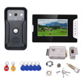 7 inch Video Intercom Door Phone RFID System With HD Doorbell 1000TVL Camera with Home Stainless Steel Electronic Door Lock