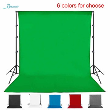 6 Color Photoshoot Background Cloth Polyester Cotton Washable Studio Photography Backdrop Red Bule Gray White Black Green Screen