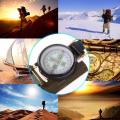 Outdoor Portable Army Green Folding Lens Compass Military Multifunction Compass Boat Compass Dashboard Outdoor tools