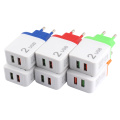 5V Power Adapter AC DC 5 V 2A Universal Supply USB Double Mobile Phone Charger USB Power Adapter 220V To 5V Adapter EU Plug
