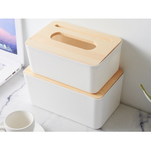 toilet paper napkins plastic European wooden box