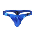 Men G-String Thongs New Men Sexy Underwear Shorts Faux Leather Underpants Bulge Pouch T-back Briefs Thongs