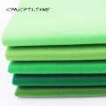 CMCYILING Green Series Soft Felt Fabric For Needlework DIY Sewing Dolls Crafts Polyester Cloth 45*110CM