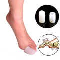 Hot 2pcs Silicone Gel Toe Tube Foot Corns Remover Blisters Gel Bunion Toe Finger Protector Body Massager Insoles Feet Care