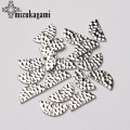 Zinc Alloy Retro Half Round Connectors Charms 15*7MM 20pcs/lot For DIY Necklace Earrings Connectors Accessories