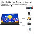 WIMAXIT M1562C Portable Monitor 15.6 Inch Usb-C Type Ips Screen HDMI 1080p Lcd Phone Laptop Gaming PC Ps4 Switch Xbox