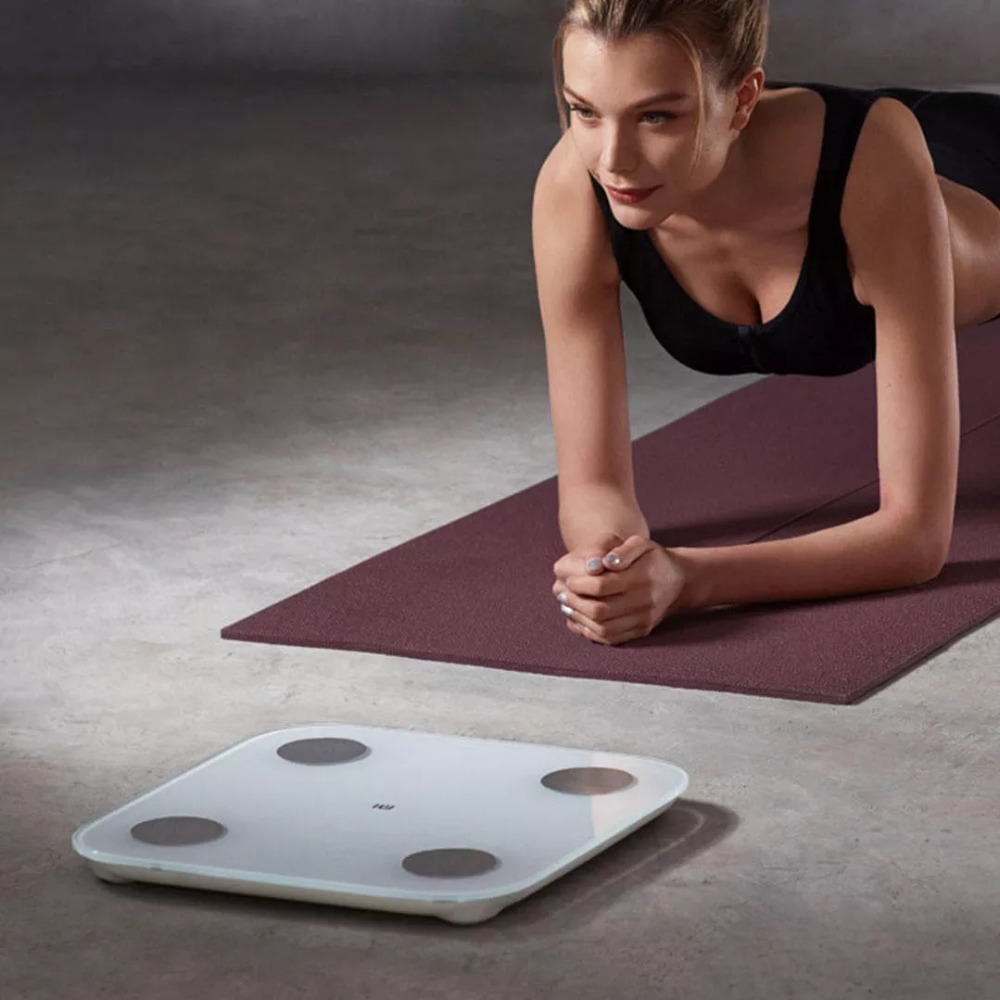 Original Xiaomi Mi Smart Composition Scale 2 Bluetooth 5.0 BMI 13 Data Body Fat BMI Health Weighing Scales Balance Test