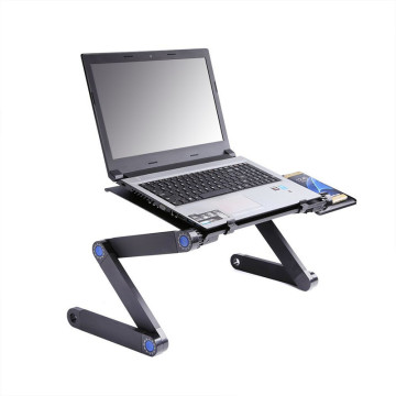 Adjustable Laptop Desk Ergonomic Portable TV Bed Lapdesk Tray PC Table Stand Notebook Table Sofa Desk Stand With Mouse Pad