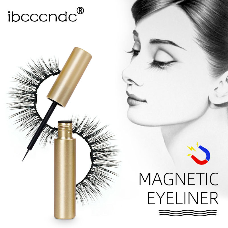 Magnetic Liquid Eyeliner for Magnetic False Eyeashes Waterproof Natural Easy To Wear Makeup Tool Magnet Lashes Extension Glue