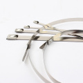 10PCS 4.6mm width Self-Locking Stainless Steel wires metal cable ties self-Lock tie wrap zip ties 4.6x150