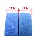 2cm*1M Magic Tape Adhesive Fastener DIY Polyester Nylon Hook Loop Tape Fastener Sewing Accessories Klittenband No Glue