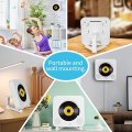Wall Mounted CD Player Wireless Portable Home Audio Boombox with Remote Control FM Radio MP3 USB Baby Prenatal Education