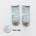 Soft Cotton Baby Girls Socks Newborn Cartoon Animal Baby Socks Infant Baby Boy Socks Anti Slip Floor Sock Casual Style