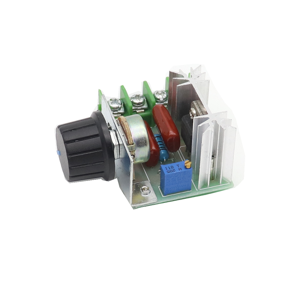 SCR Voltage Regulator AC 220V 2000W Dimming Dimmers Motor Speed Controller Thermostat Electronic Voltage Regulator Module