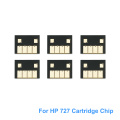 For HP 727 Cartridge Chip New Upgrade HP727 Chip For HP DesignJet T920 T930 T1500 T1530 T2500 T2530 Printer (PBK C M Y GY MBK)