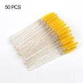 50pcs crystal yellow