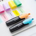4/6pcs Mini pretty waist color highlighter pen set Adding super pastel marker 1-6mm liner writing Stationery Office School A6088