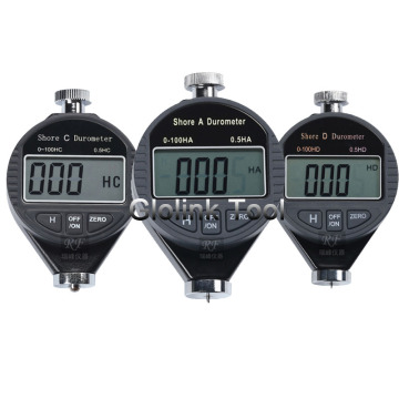 Digital gauge Shore hardness Durometer Digital Hardness Tester Hardness Meter Shore A for Plastic, leather, rubber, multi-resin