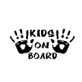 KIDS ON BOARD Funny Cool Vinyl Car Stickers Decals Car Styling Car Body Window Personalized Warning Sign Car Stickers