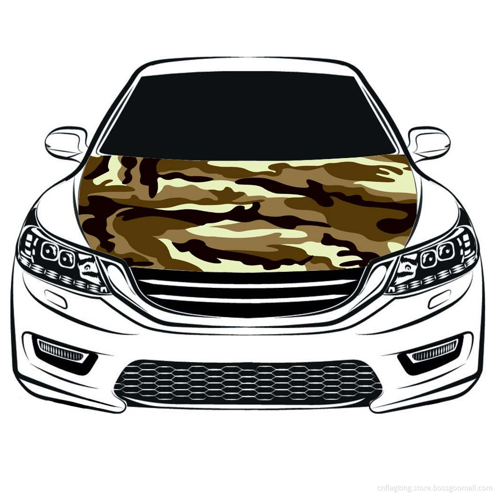 Camouflage Hood Flag 3.3X5FT Car Hood Cover Flag