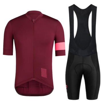 New 2020 Men RCC Summer Short Sleeve Breathable Cycling Jersey set Mountain Bicycle Wear Quick-Dry Racing Road Bike Clothing