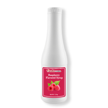 organic raspberry flavored syrup for coffee shops