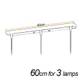 bar 60cm 3 lamps