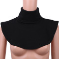 Fashion Womens Fake Collar Faux Turtleneck Neck Dickey False Mock Blouse Half Top Collar Neck Cover turtleneck sweater Collar