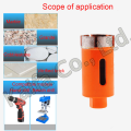 1PCS 6MM-16MM Diamond Drill Cutter Saw Core Drill Bit M10 Angle Grinder Hole Opener For Marble Concrete Drilling
