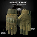Durable Motorcycle Gloves Men Full Finger Hard Knuckles Military Gloves Touch Screen Non-slip Army Gloves Tactical Shooting Work