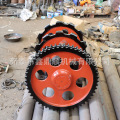 Single and double row mechanical transmission sprockets