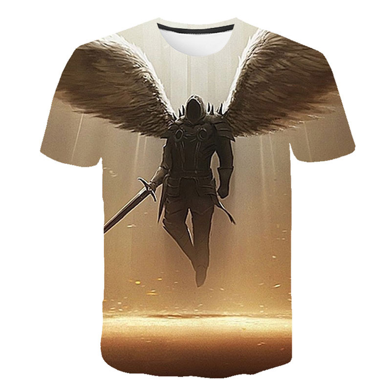 2019 New Summer Fashion Casual Mortal Kombat 11 T-Shirts Print Popular fighting game Mortal Kombat 11 Boys and girls t shirt