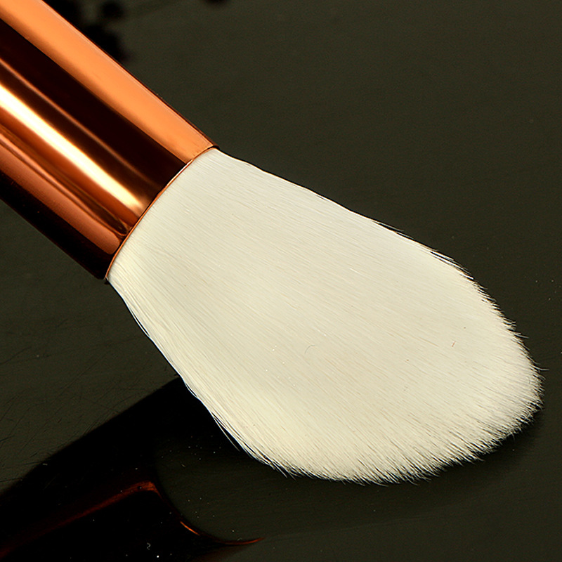 1Pcs Soft Highlight Single Makeup Brushes Glitter Handle Professional Goat Fiber Powder Blush Brush Cosmetic Makeup Beauty Tools