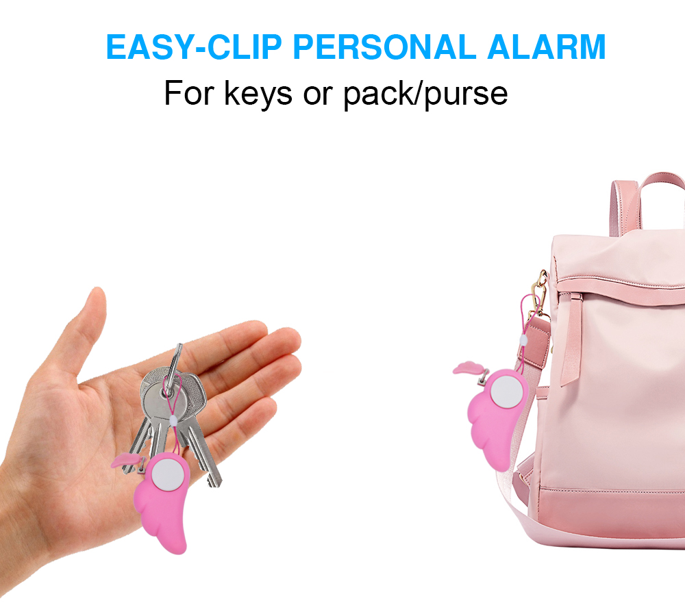 Cheap Self Defence Keychain Alarm Personal Protection Women Security Rape Alarm 90dB Loud Self Defense Supplies Emergency Alarm