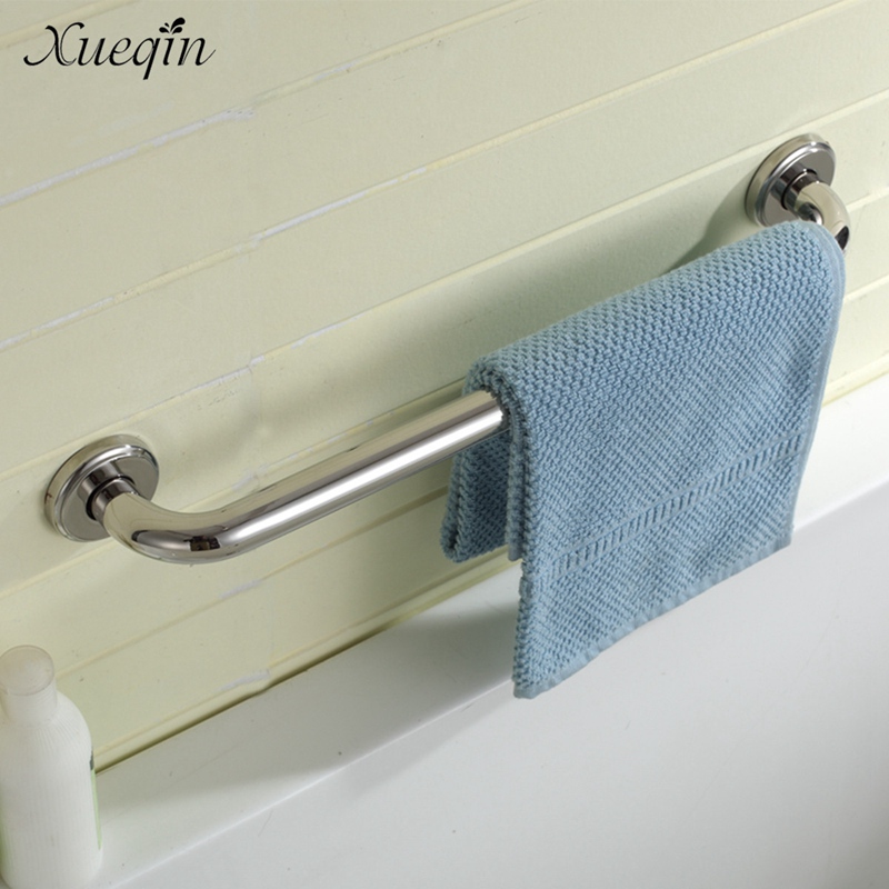 Xueqin Stainless Steel 30/40/50cm Bathroom Tub Toilet Handrail Grab Bar Shower Safety Support Handle Towel Rack