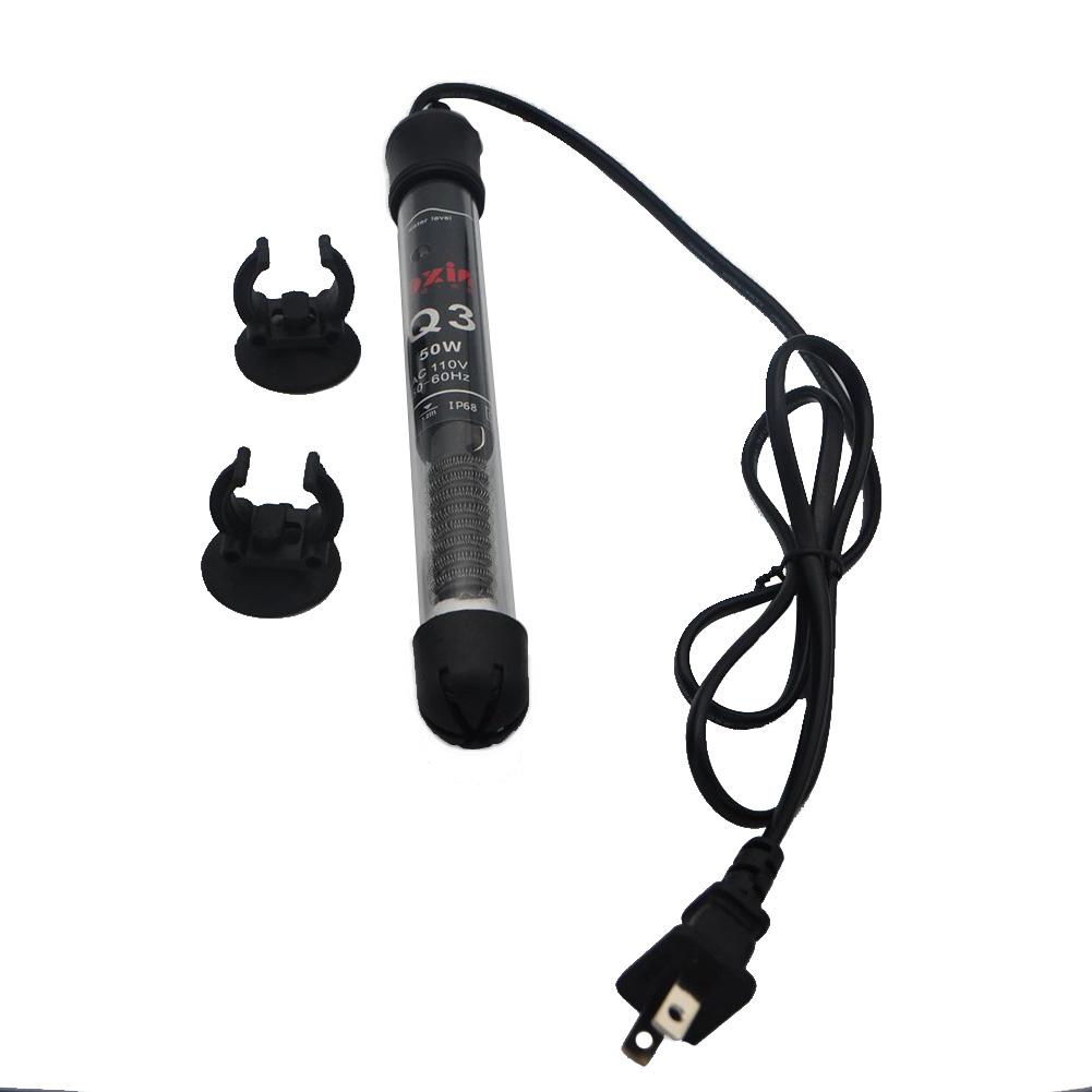 New 50~300W Aquarium Heater Rod Stainless Steel Adjustable degree Celsius to Control Temperature Heat water for Fish Tank