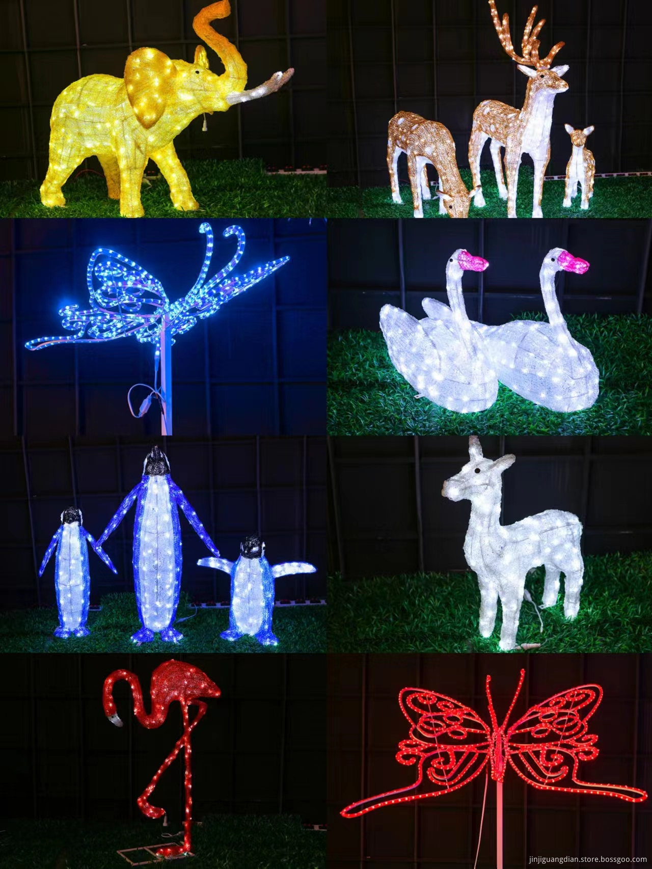 Animal Sculpture Motif Light