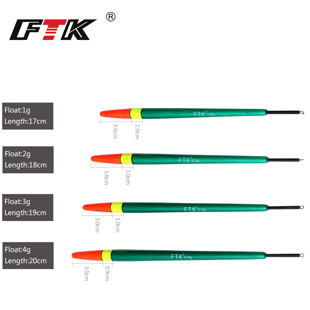 Barguzinsky Fir Light Mix Color 10Pcs/Lot Fishing Float Float 1g-4g Length 17-20cm For Carp Fishing