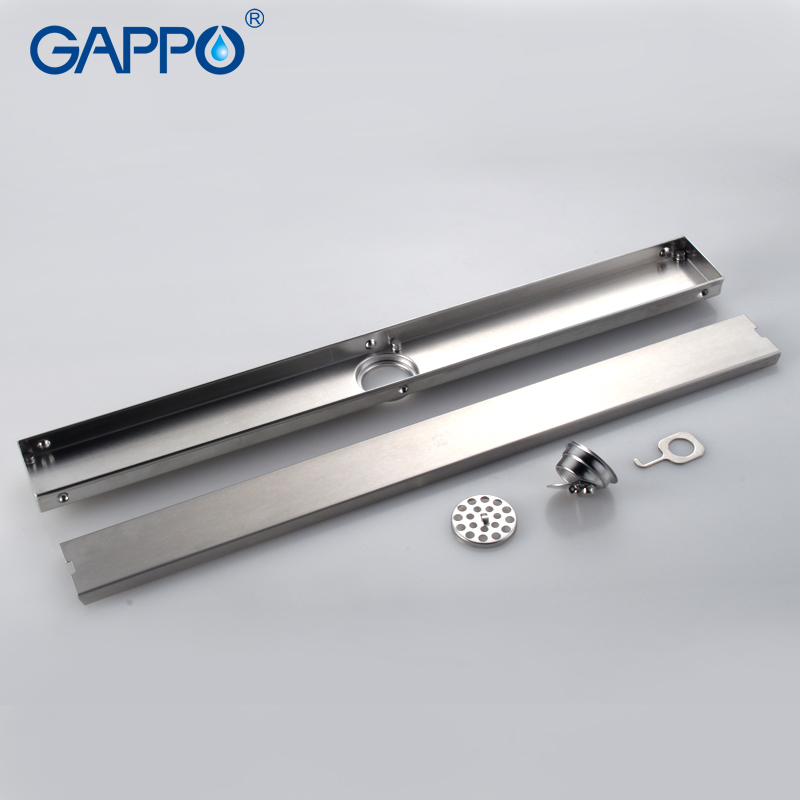 GAPPO Drains Anti-odor Bathroom shower Floor Drainers bath drainer stopper Bathroom Shower Drainers Strainers