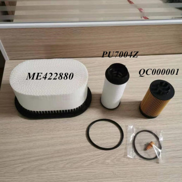 3 pieces Of Air Filter ME422880 Fuel Filter PU7004Z Oil Fulter QC000001 For MITSUBISHI Heavy Duty Truck Diesel Filter Hot Sale